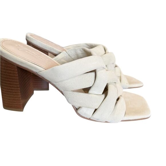 Journee Collection Cream High Heel Sandals - Picture 2 of 8